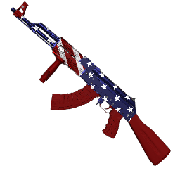 Patriotic AK-47