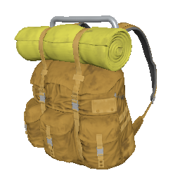 Orange Survivor Backpack