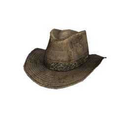 Tan Leather Outback Hat