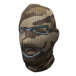 Brown Camo Ski Mask
