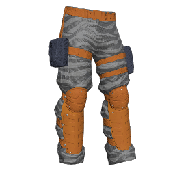 Silver Soldier Padded Pants