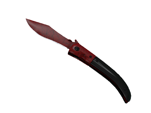 折刀（★） | 深红之网 (略有磨损)★ Navaja Knife | Crimson Web (Minimal Wear)