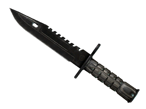 M9 刺刀（★ StatTrak™） | 黑色层压板 (战痕累累)★ StatTrak™ M9 Bayonet | Black Laminate (Battle-Scarred)