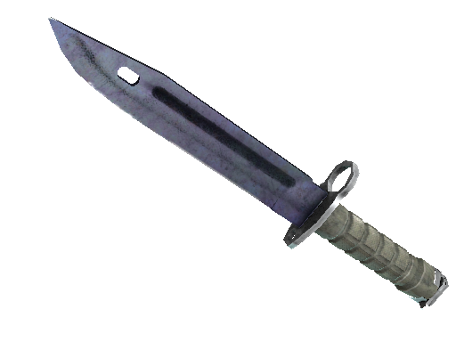 刺刀（★ StatTrak™） | 蓝钢 (破损不堪)★ StatTrak™ Bayonet | Blue Steel (Well-Worn)