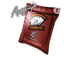 亲笔签名胶囊 | Virtus.Pro | 2017年亚特兰大锦标赛Autograph Capsule | Virtus.Pro | Atlanta 2017