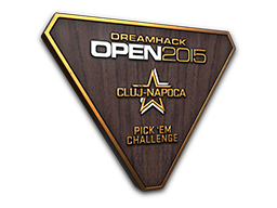 2015年克卢日-纳波卡锦标赛竞猜青铜级纪念奖牌Bronze Cluj-Napoca 2015 Pick'Em Trophy