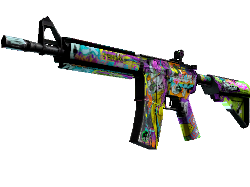 M4A4 | 活色生香 (久经沙场)M4A4 | In Living Color (Field-Tested)