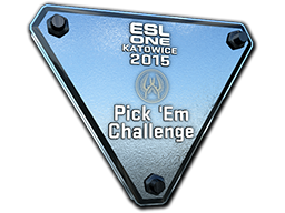 2015年卡托维兹锦标赛竞猜白银级纪念奖牌Silver Katowice 2015 Pick'Em Trophy