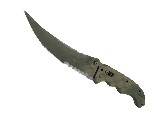 折叠刀（★ StatTrak™） | 狩猎网格 (破损不堪)★ StatTrak™ Flip Knife | Safari Mesh (Well-Worn)