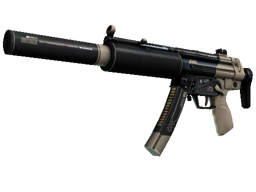 MP5-SD（StatTrak™） | 沙漠精英 (崭新出厂)StatTrak™ MP5-SD | Desert Strike (Factory New)