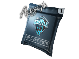 亲笔签名胶囊 | Team eBettle | 2015年科隆锦标赛Autograph Capsule | Team eBettle | Cologne 2015