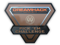 2014年 DreamHack 锦标赛竞猜青铜级纪念奖牌Bronze DreamHack 2014 Pick'Em Trophy