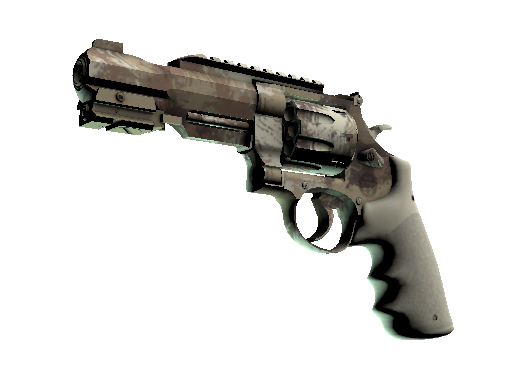 R8 左轮手枪（纪念品） | 沙漠伪装 (崭新出厂)Souvenir R8 Revolver | Desert Brush (Factory New)