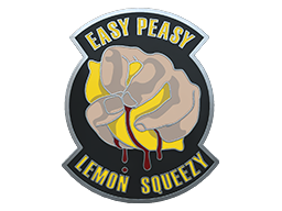 柠檬汁胸章（纯正）Genuine Easy Peasy Pin