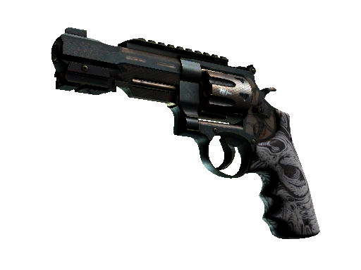 R8 左轮手枪 | 骸骨锻造 (破损不堪)R8 Revolver | Bone Forged (Well-Worn)