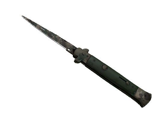 短剑（★） | 森林 DDPAT (久经沙场)★ Stiletto Knife | Forest DDPAT (Field-Tested)