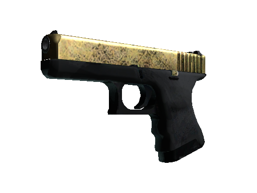 格洛克 18 型 | 黄铜 (崭新出厂)Glock-18 | Brass (Factory New)