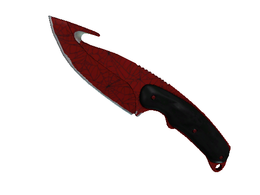穿肠刀（★ StatTrak™） | 深红之网 (略有磨损)★ StatTrak™ Gut Knife | Crimson Web (Minimal Wear)