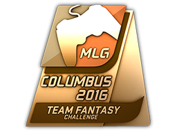 2016年哥伦布锦标赛梦幻青铜级纪念奖牌Bronze Columbus 2016 Fantasy Trophy