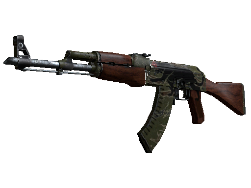 AK-47 | 美洲猛虎 (破损不堪)AK-47 | Jaguar (Well-Worn)