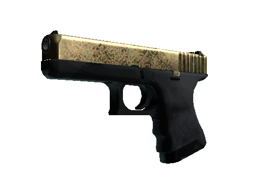格洛克 18 型 | 黄铜 (久经沙场)Glock-18 | Brass (Field-Tested)