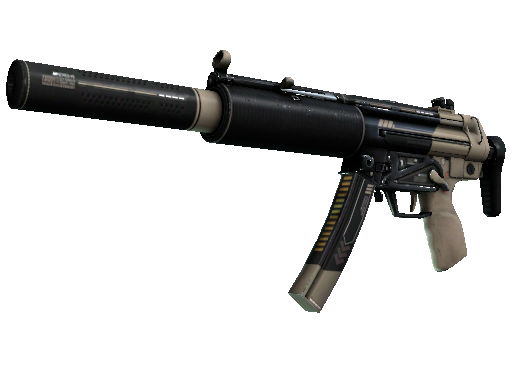 MP5-SD（StatTrak™） | 沙漠精英 (破损不堪)StatTrak™ MP5-SD | Desert Strike (Well-Worn)