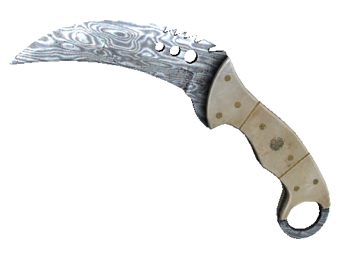 锯齿爪刀（★） | 大马士革钢 (久经沙场)★ Talon Knife | Damascus Steel (Field-Tested)