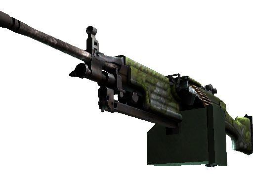 M249（StatTrak™） | 阿兹特克 (破损不堪)StatTrak™ M249 | Aztec (Well-Worn)
