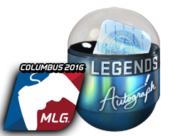 亲笔签名胶囊 | Legends（闪亮）| 2016年 MLG 哥伦布锦标赛Autograph Capsule | Legends (Foil) | MLG Columbus 2016