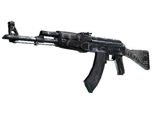 AK-47 | 黑色层压板 (破损不堪)AK-47 | Black Laminate (Well-Worn)