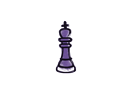 封装的涂鸦 | 王 (暗紫)Sealed Graffiti | Chess King (Monster Purple)