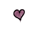 封装的涂鸦 | 心 (酱紫)Sealed Graffiti | Heart (Princess Pink)