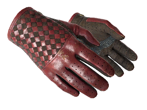 驾驶手套（★） | 深红织物 (久经沙场)★ Driver Gloves | Crimson Weave (Field-Tested)