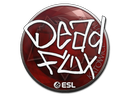 印花 | DeadFox | 2019年卡托维兹锦标赛Sticker | DeadFox | Katowice 2019