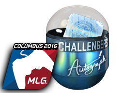 亲笔签名胶囊 | Challengers（闪亮）| 2016年 MLG 哥伦布锦标赛Autograph Capsule | Challengers (Foil) | MLG Columbus 2016