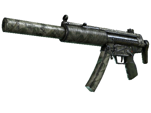 MP5-SD | 茂竹之园 (战痕累累)MP5-SD | Bamboo Garden (Battle-Scarred)