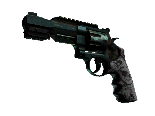 R8 左轮手枪（StatTrak™） | 骸骨锻造 (战痕累累)StatTrak™ R8 Revolver | Bone Forged (Battle-Scarred)