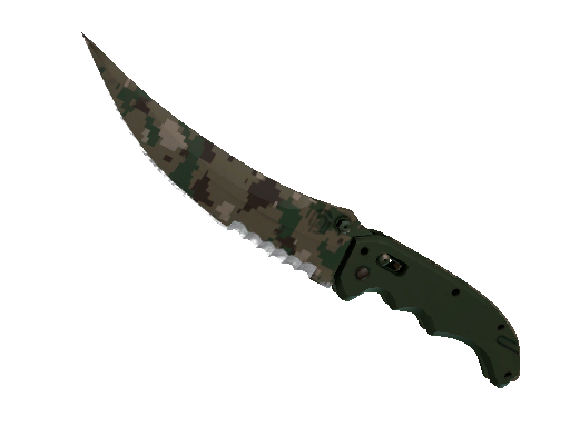 折叠刀（★ StatTrak™） | 森林 DDPAT (略有磨损)★ StatTrak™ Flip Knife | Forest DDPAT (Minimal Wear)