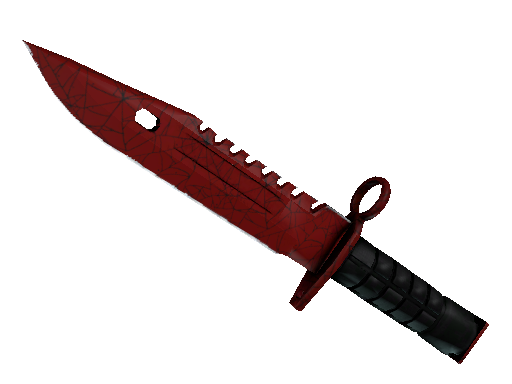 M9 刺刀（★ StatTrak™） | 深红之网 (崭新出厂)★ StatTrak™ M9 Bayonet | Crimson Web (Factory New)