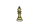 封装的涂鸦 | 王 (草绿)Sealed Graffiti | Chess King (Tracer Yellow)