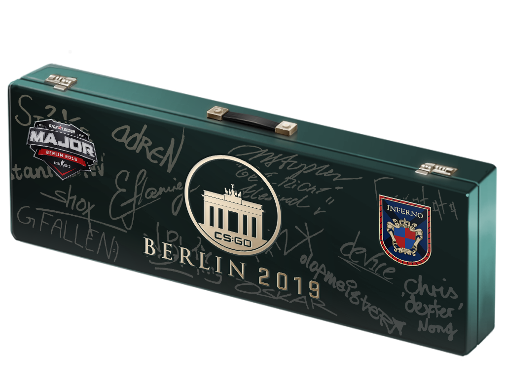 2019年柏林锦标赛炼狱小镇纪念包Berlin 2019 Inferno Souvenir Package
