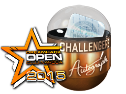 亲笔签名胶囊 | 挑战者（闪亮）| 2015年克卢日-纳波卡锦标赛Autograph Capsule | Challengers (Foil) | Cluj-Napoca 2015