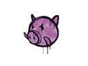 封装的涂鸦 | 猪 (丁香)Sealed Graffiti | Piggles (Bazooka Pink)