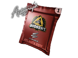 亲笔签名胶囊 | GODSENT | 2017年亚特兰大锦标赛Autograph Capsule | GODSENT | Atlanta 2017