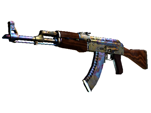AK-47（StatTrak™） | 表面淬火 (战痕累累)StatTrak™ AK-47 | Case Hardened (Battle-Scarred)