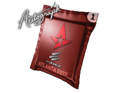 亲笔签名胶囊 | Astralis | 2017年亚特兰大锦标赛Autograph Capsule | Astralis | Atlanta 2017