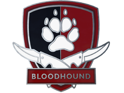 血猎胸章（纯正）Genuine Bloodhound Pin