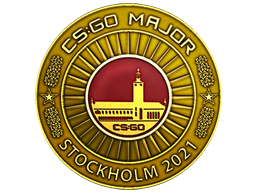 斯德哥尔摩 2021 金色硬币Stockholm 2021 Gold Coin
