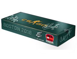 2018年波士顿锦标赛列车停放站纪念包Boston 2018 Train Souvenir Package