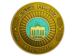 柏林 2019 金色硬币Berlin 2019 Gold Coin